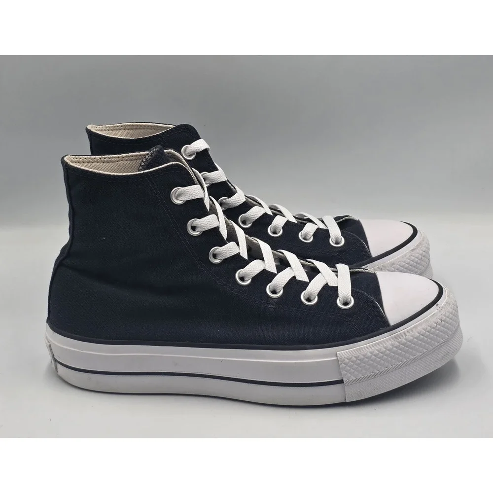 Converse Chuck Taylor All Star Lift Platform High Top Black Women's 8.5 560845F